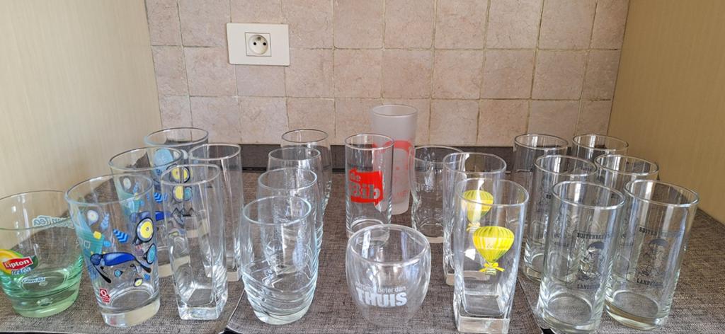 Drinkglazen (6 stuks=€5), Verzamelen, Ophalen