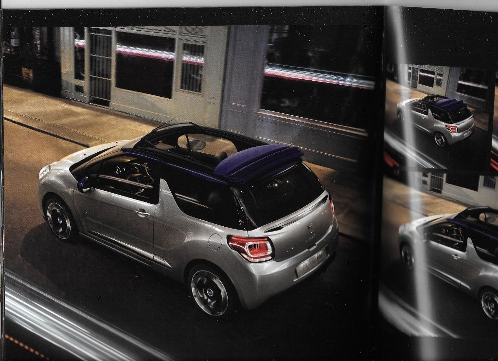 CITROËN DS3,  2 folders, Boeken, Auto's | Folders en Tijdschriften, Ophalen of Verzenden, Zo goed als nieuw, Citroën