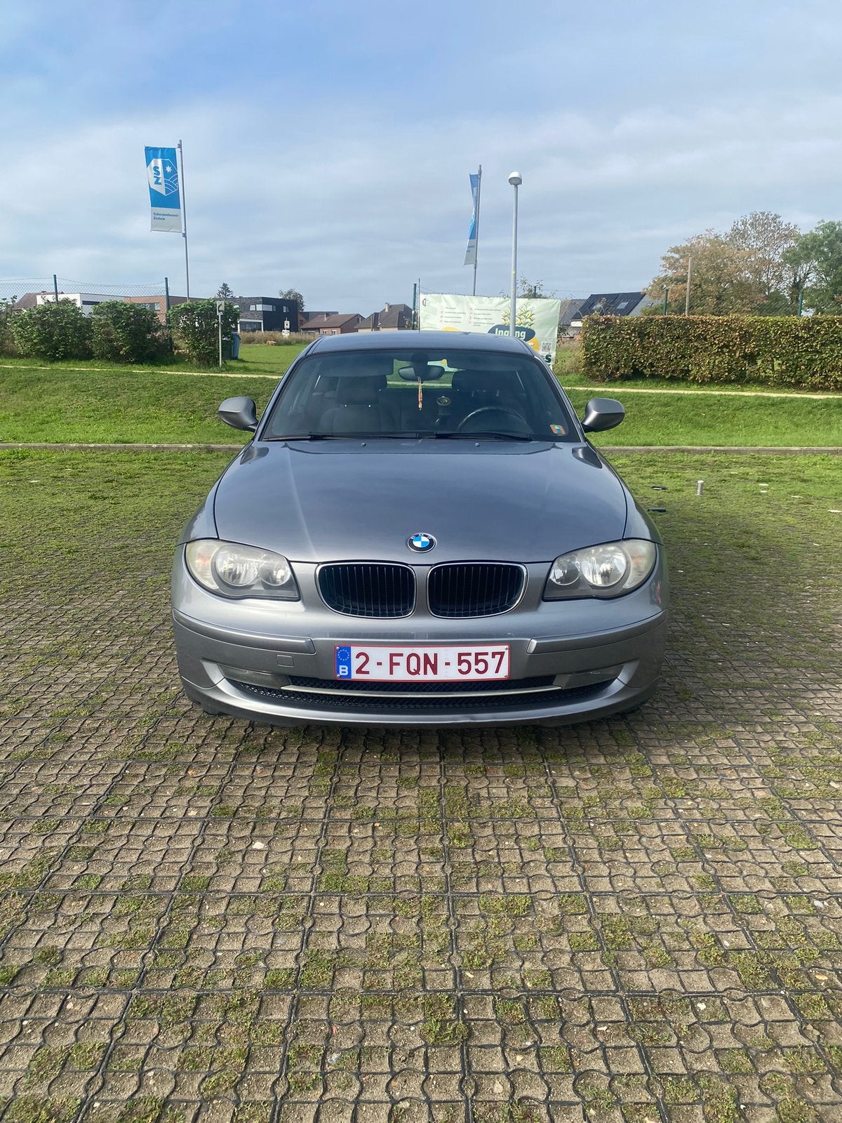 BMW 116 à vendre, Autos, Argent ou Gris, Achat, Noir, Diesel