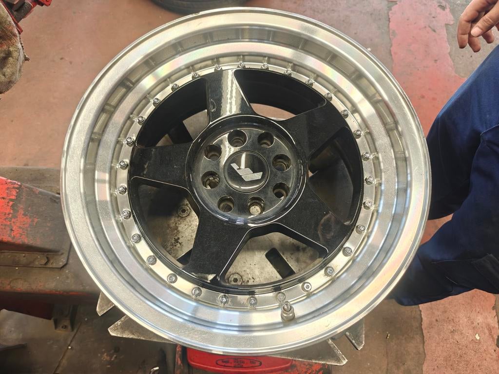 Jr6 16inch 8j et20 4x100 en 4x114.3, Auto-onderdelen, Ophalen, Velg(en)