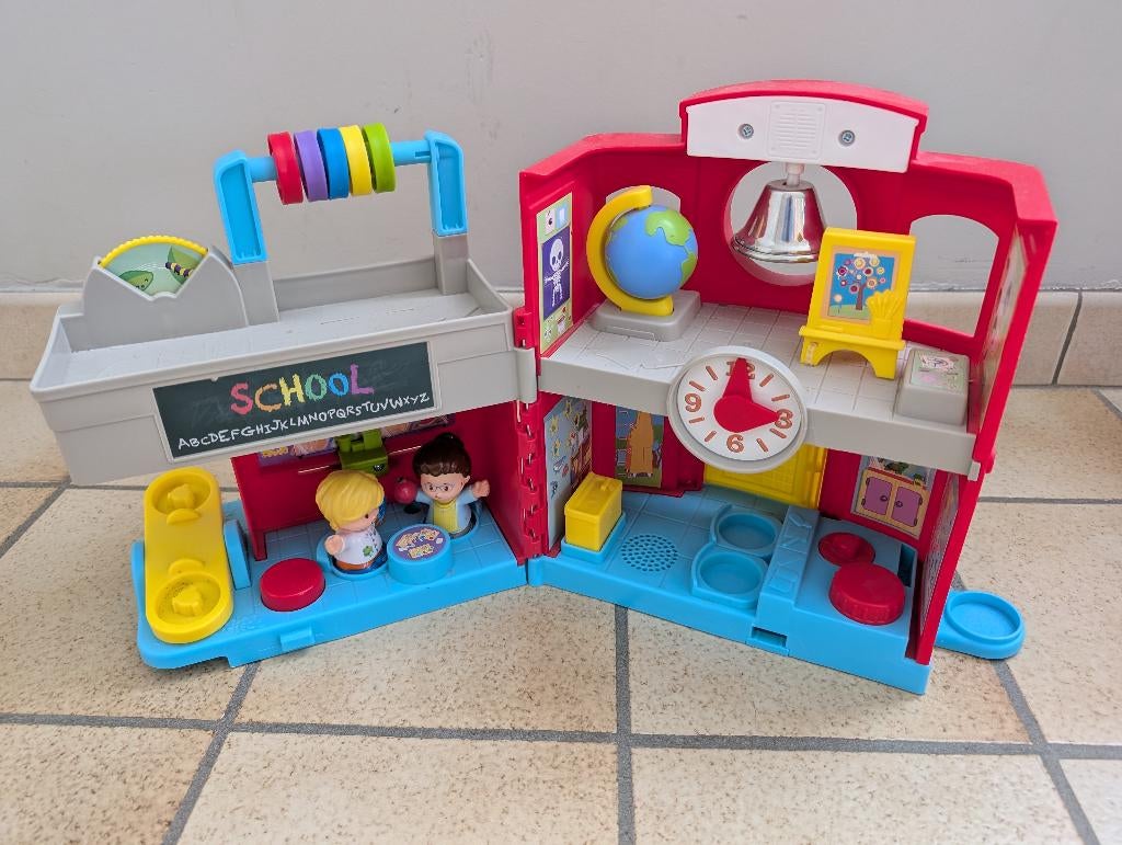 fisher price school, Kinderen en Baby's, Speelgoed | Fisher-Price, Ophalen, Gebruikt, Speelset