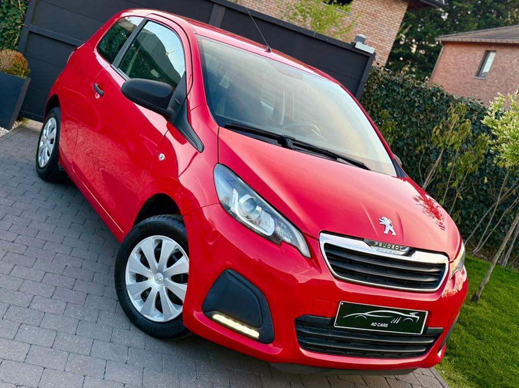 Peugeot 108 1.0i *  8.000 KM  *  NEUF   * MOTEUR TOYOTA !!, Autos, Rouge, Achat, Euro 6, Boîte manuelle