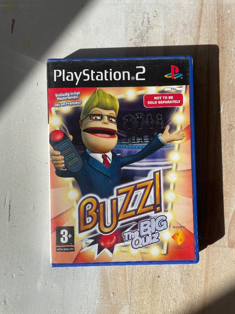 PlayStation 2 - Buzz Big Quiz, Games en Spelcomputers, Ophalen, Gebruikt