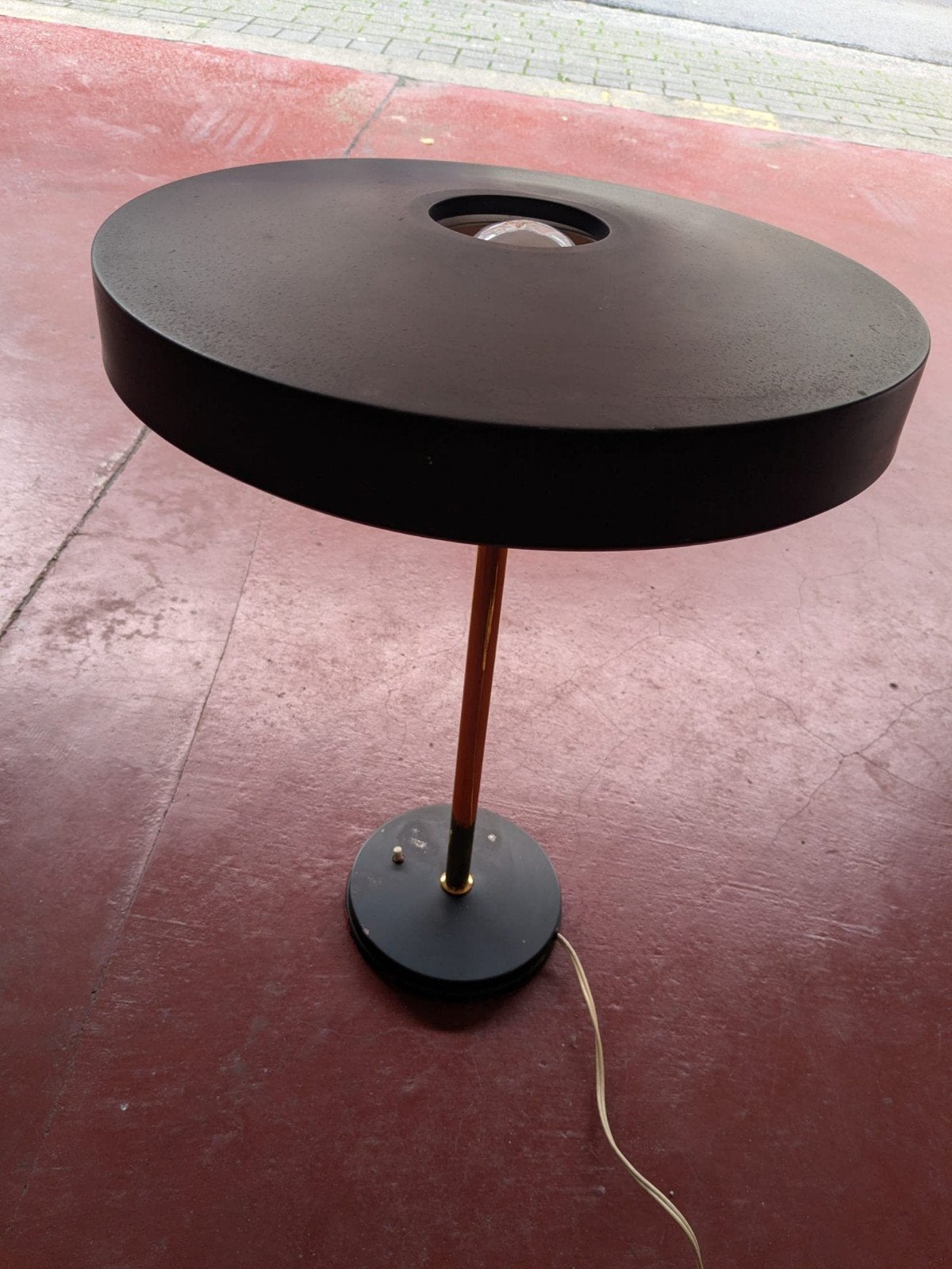 vintage design tafellamp Louis Kalff Timor, Enlèvement, Design