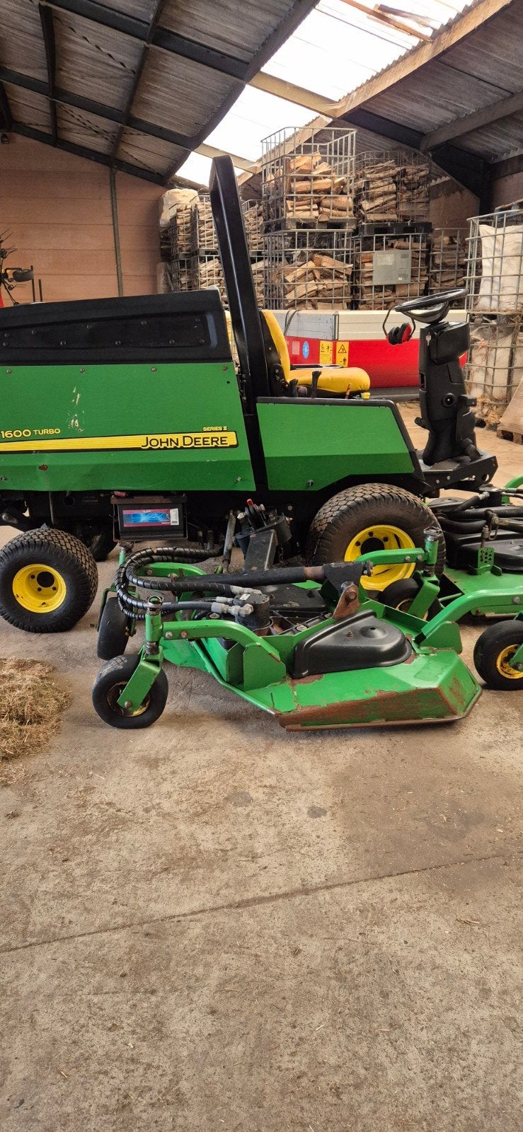 john deere 1600 Wam 3400 u, Tuin en Terras, Zitmaaiers, Ophalen