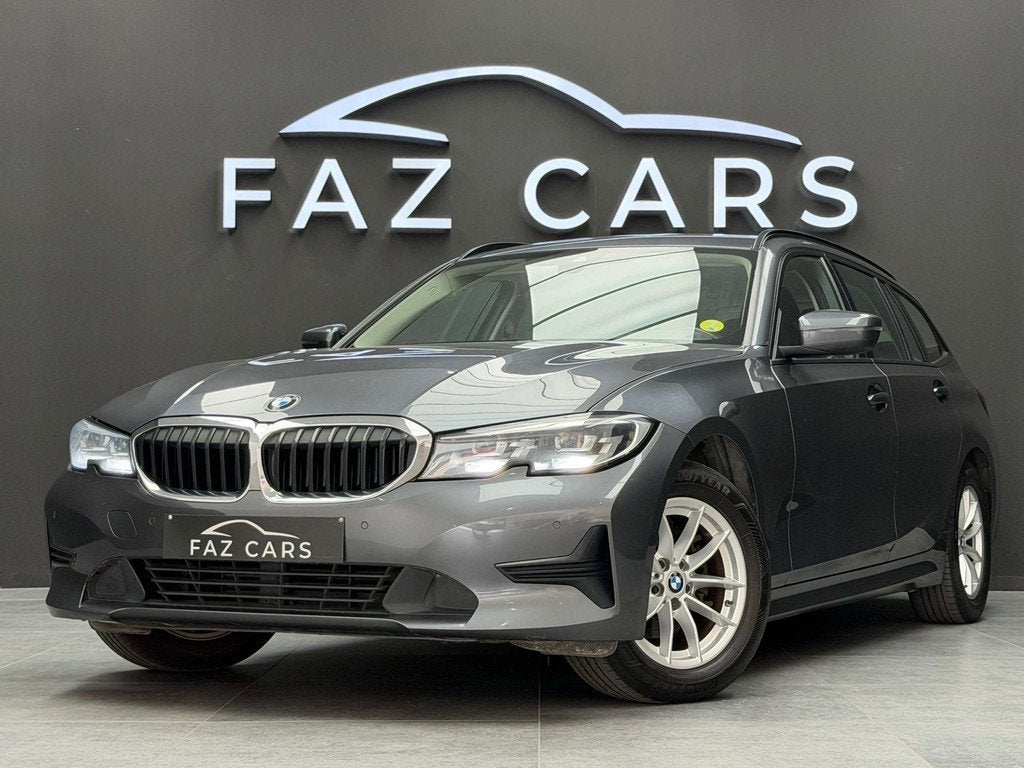 BMW 3 Serie 318 D TOURING * 1ER PROP + GPS + GARANTIE *, Autos, BMW, 100 kW, Argent ou Gris, Achat, Euro 6
