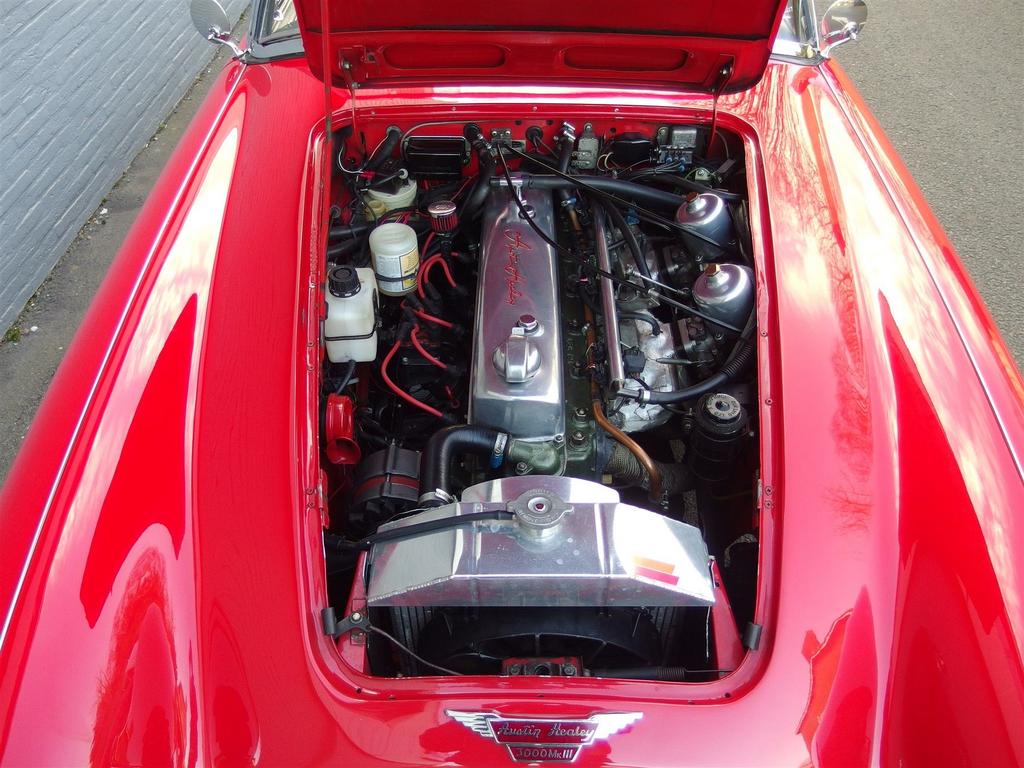 Austin Healey 3000  BJ8 Mk3 1964 Perfect, Rouge, Achat, Entreprise, Cabriolet