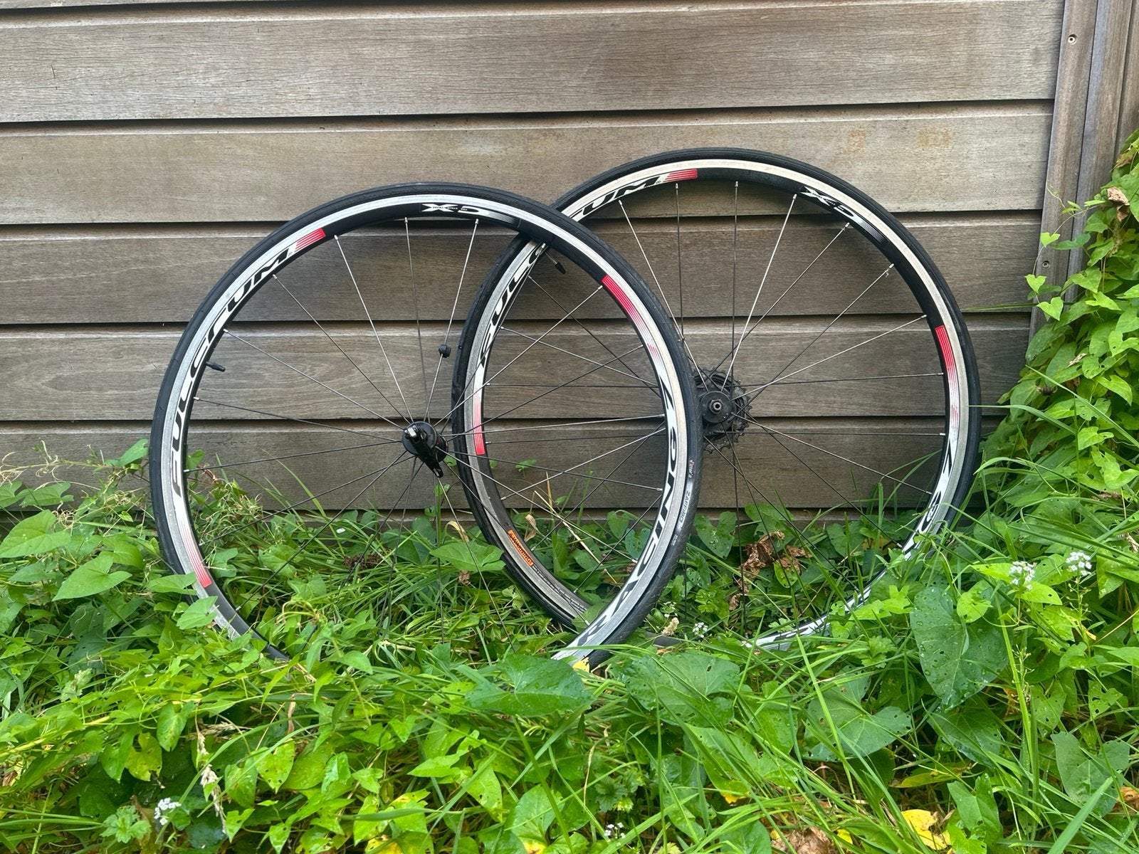 Paire de roues Fulcrum Racing 7 (Freins à patins), Enlèvement, Utilisé, Aluminium, Racefiets