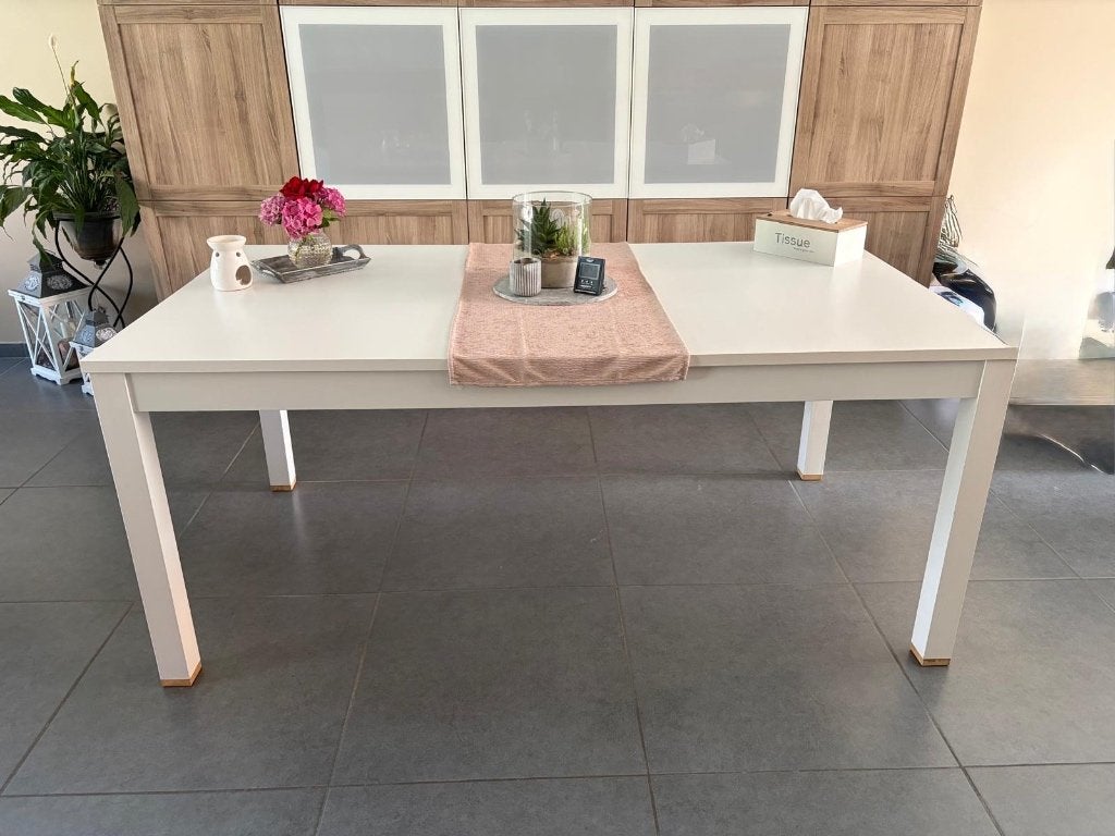 Eetkamertafel, Huis en Inrichting, Tafels | Eettafels, Ophalen, Overige materialen, 50 tot 100 cm, Zo goed als nieuw