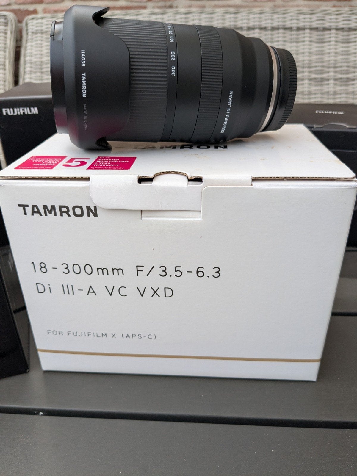 Tamron 18-400mm F4.5/6.3 Di III-A VC VXD, Enlèvement, Téléobjectif