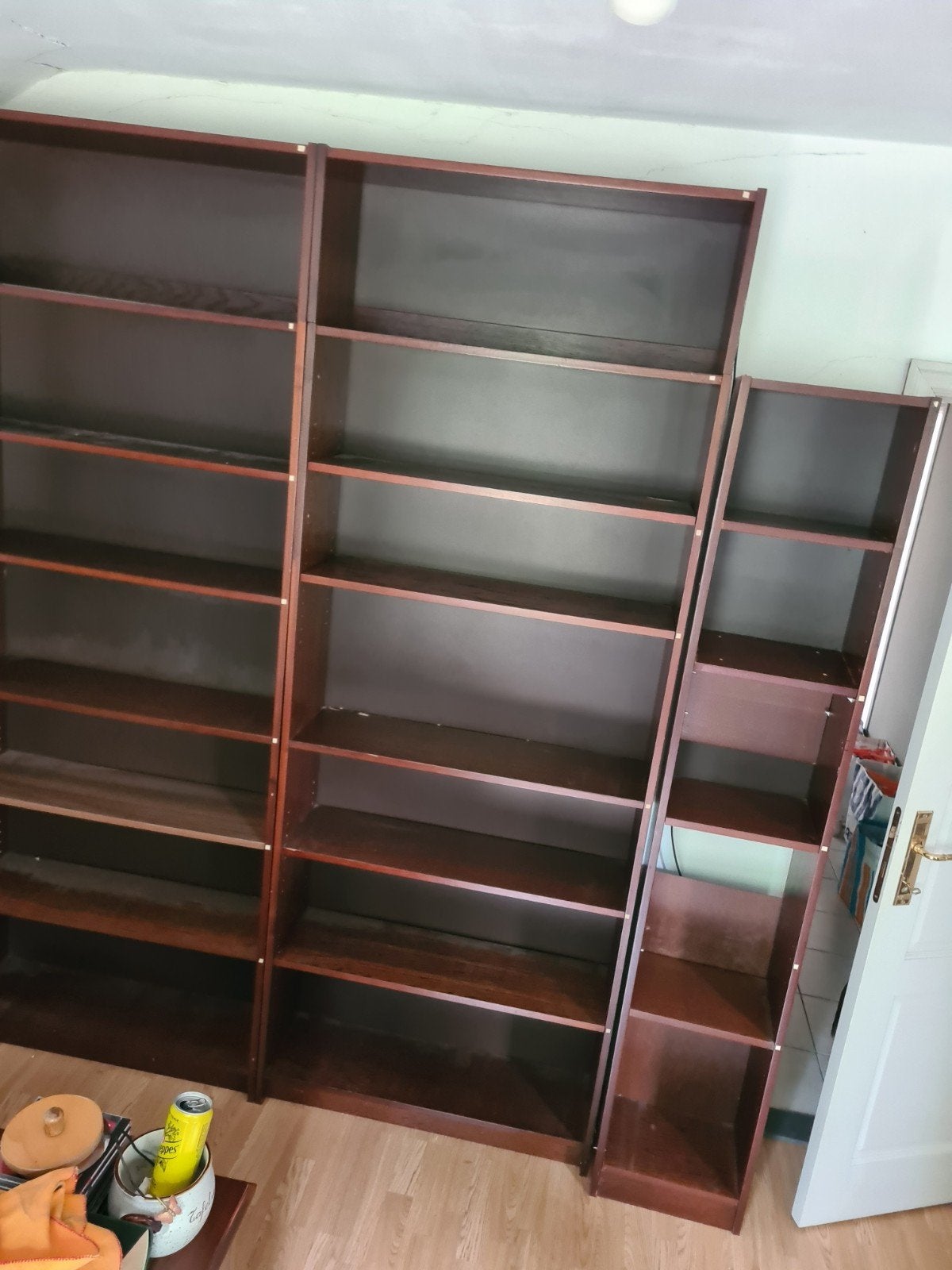 Boekenkasten, Ophalen