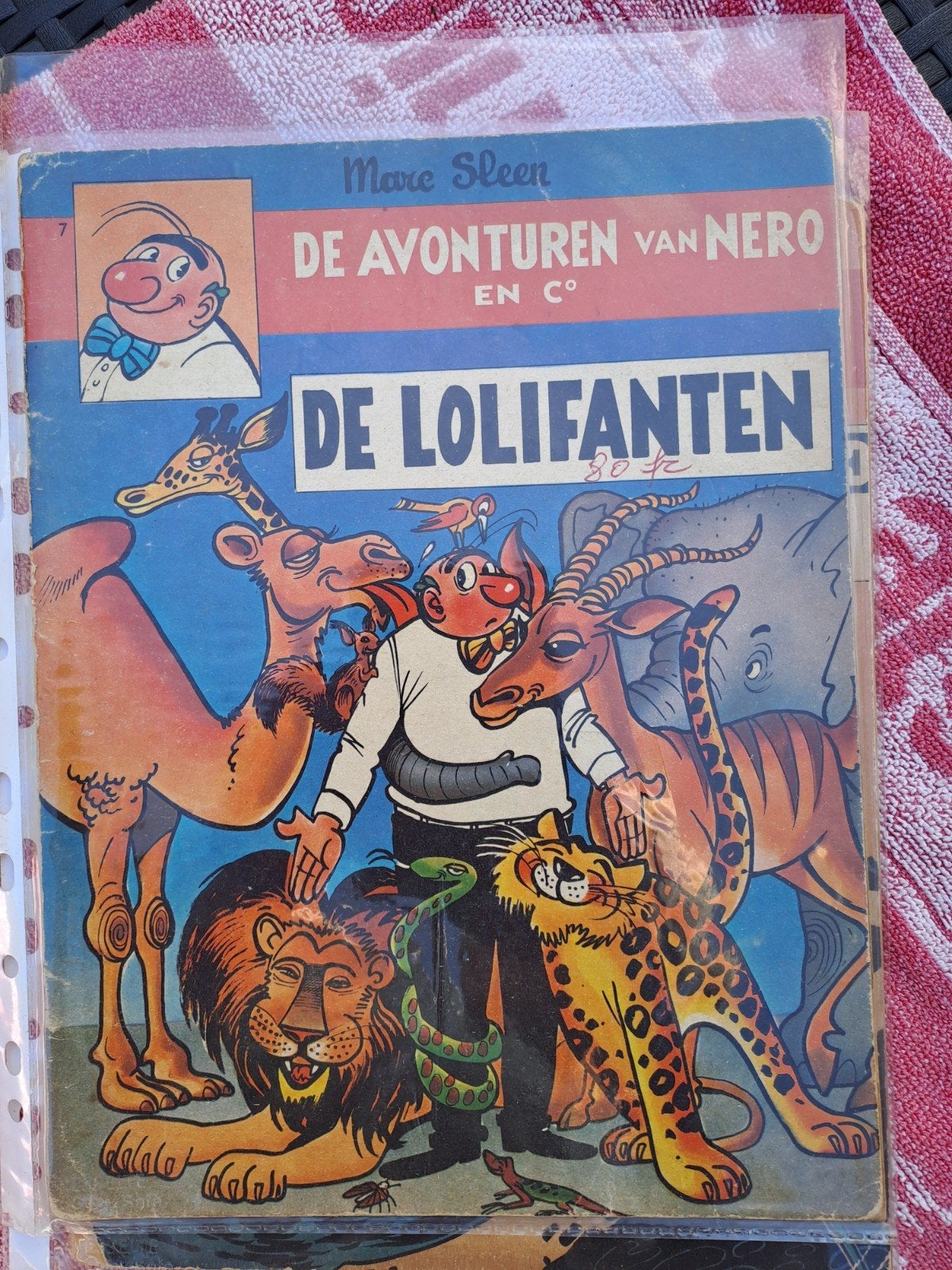 marc sleen, Livres, Enlèvement