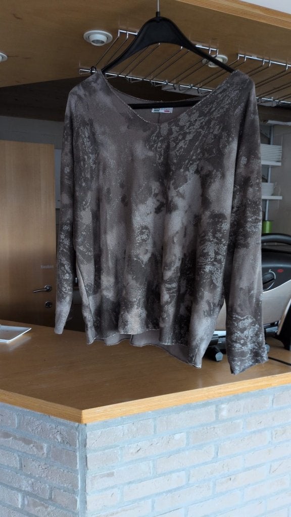 grijze trui - XXL - 8€, Kleding | Dames, Grote Maten, Ophalen of Verzenden, Zo goed als nieuw, Grijs, Trui of Vest