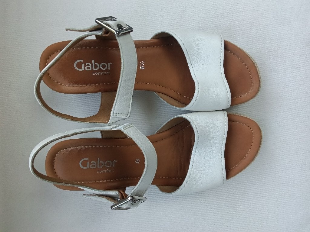 Sandales Gabor pour femmes, Vêtements | Femmes, Chaussures, Gabor, Comme neuf, Enlèvement, Blanc