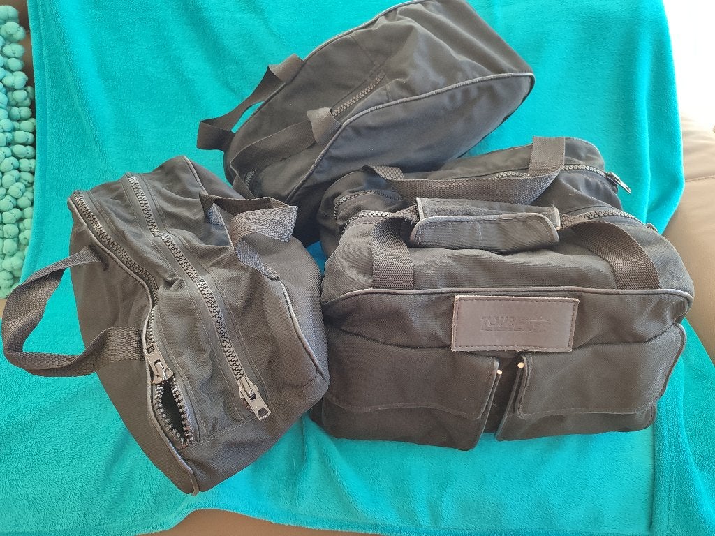 Ensemble 3 sacs de voyage moto pour coffre Touring ou autre., Motos, Enlèvement ou Envoi, Comme neuf