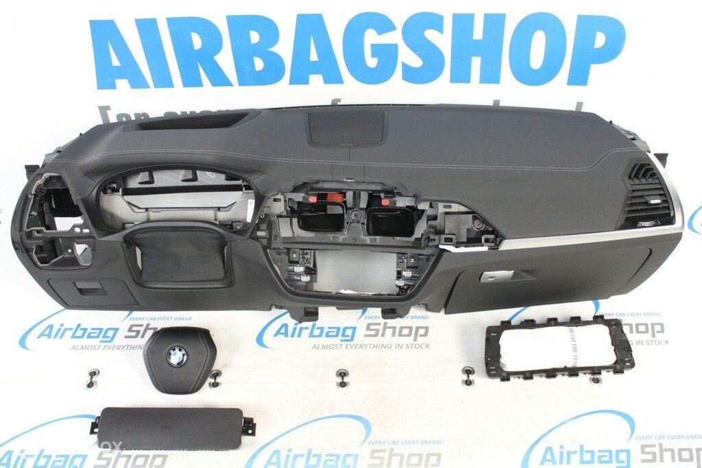 Airbag set - Dashboard wit stiksel HUD Speaker BMW X3 G01, Gebruikt, Ophalen of Verzenden
