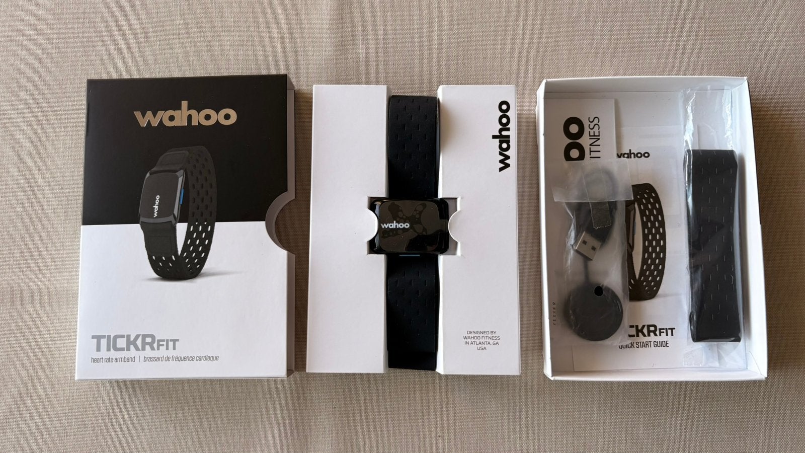 Wahoo TICKR Fit Hartslagmeter, Sport en Fitness, Hartslagmeters, Zo goed als nieuw, Overige merken, Waterdicht, Ophalen
