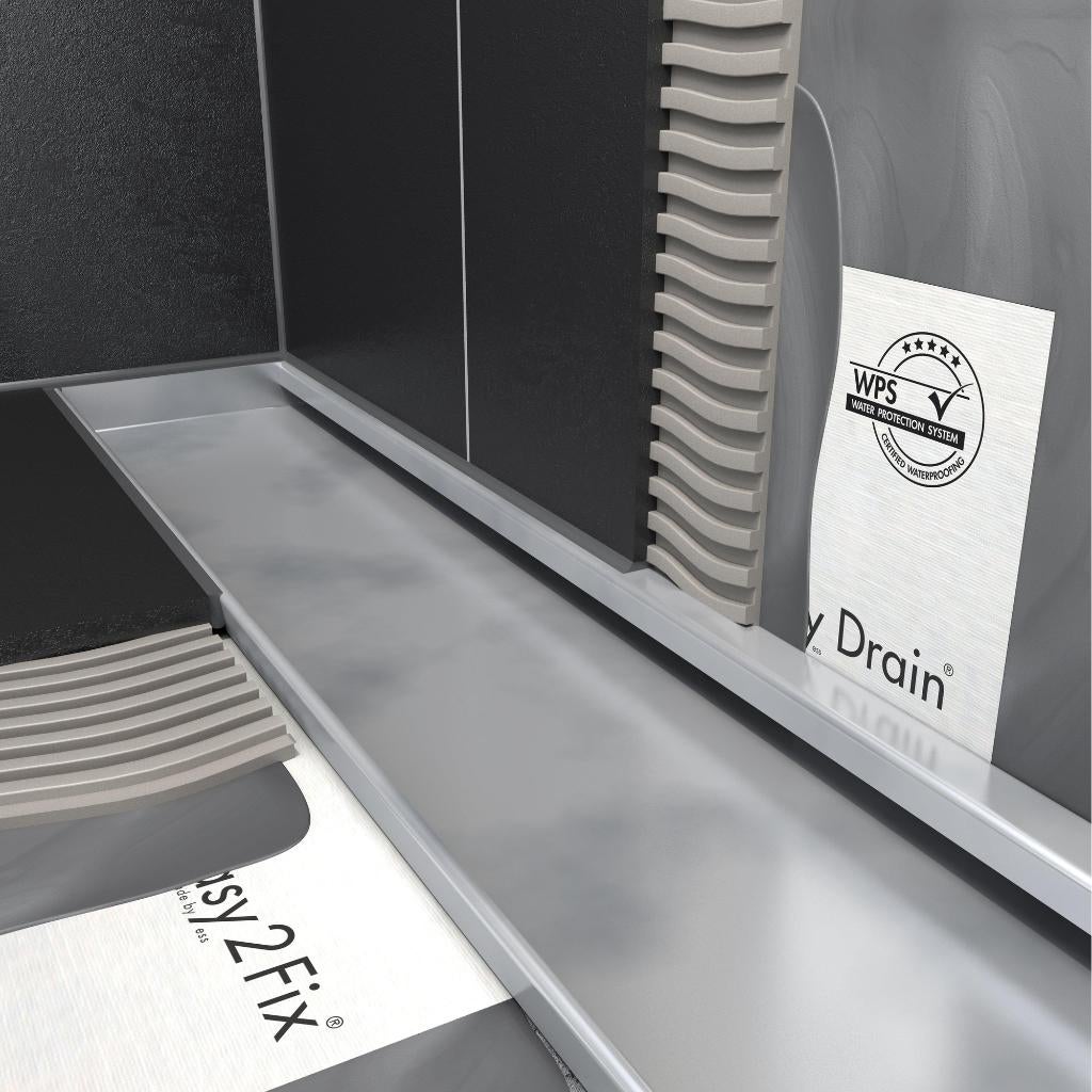 Easy Drain douchegoot nieuw, Ophalen of Verzenden, Nieuw, Inox, Douche