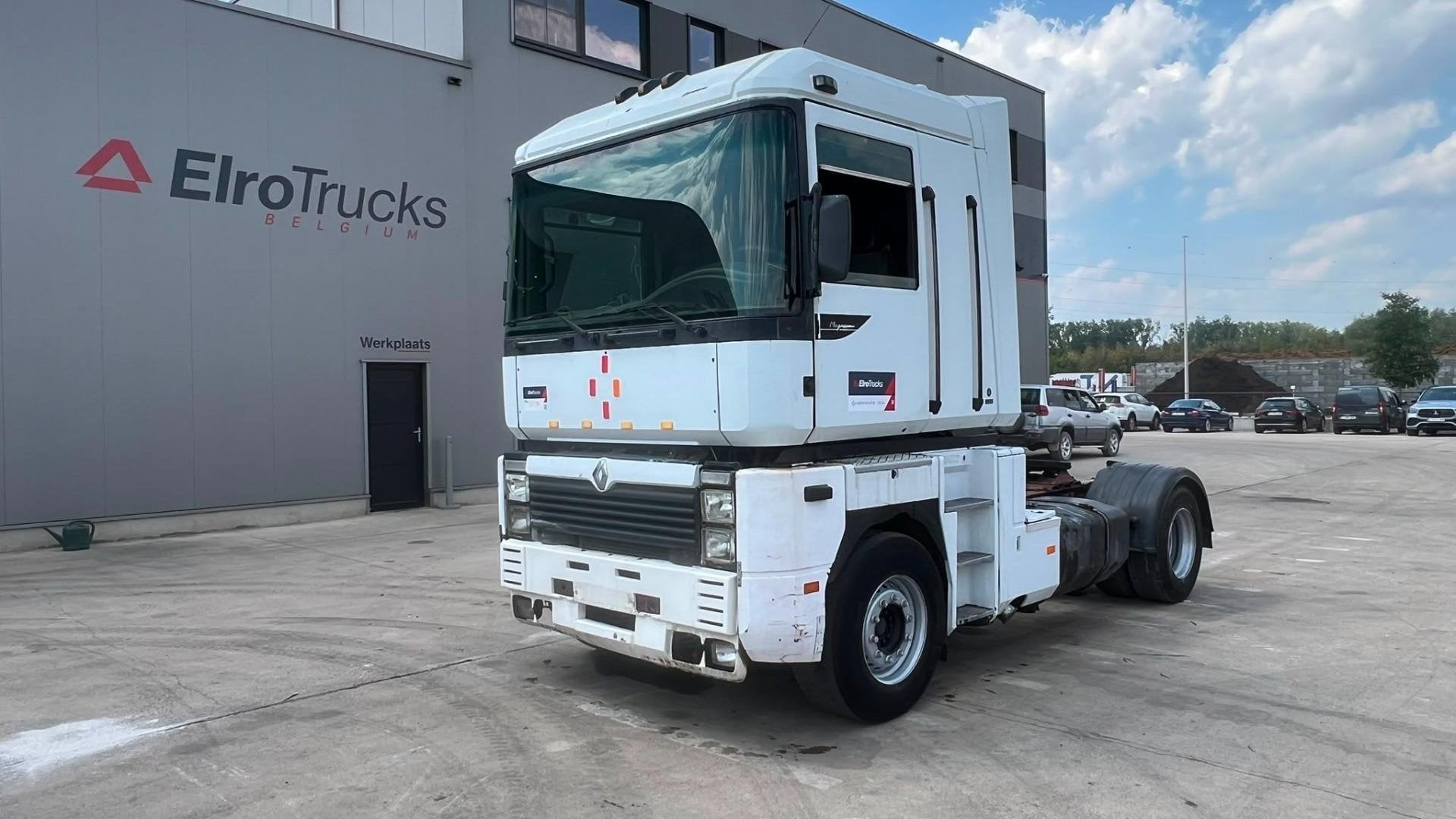 Renault Magnum 430 (POMPE MANUELLE / MANUAL PUMP / BOITE MAN, Auto's, Vrachtwagens, Euro 2, Achterwielaandrijving, Elektrische ramen