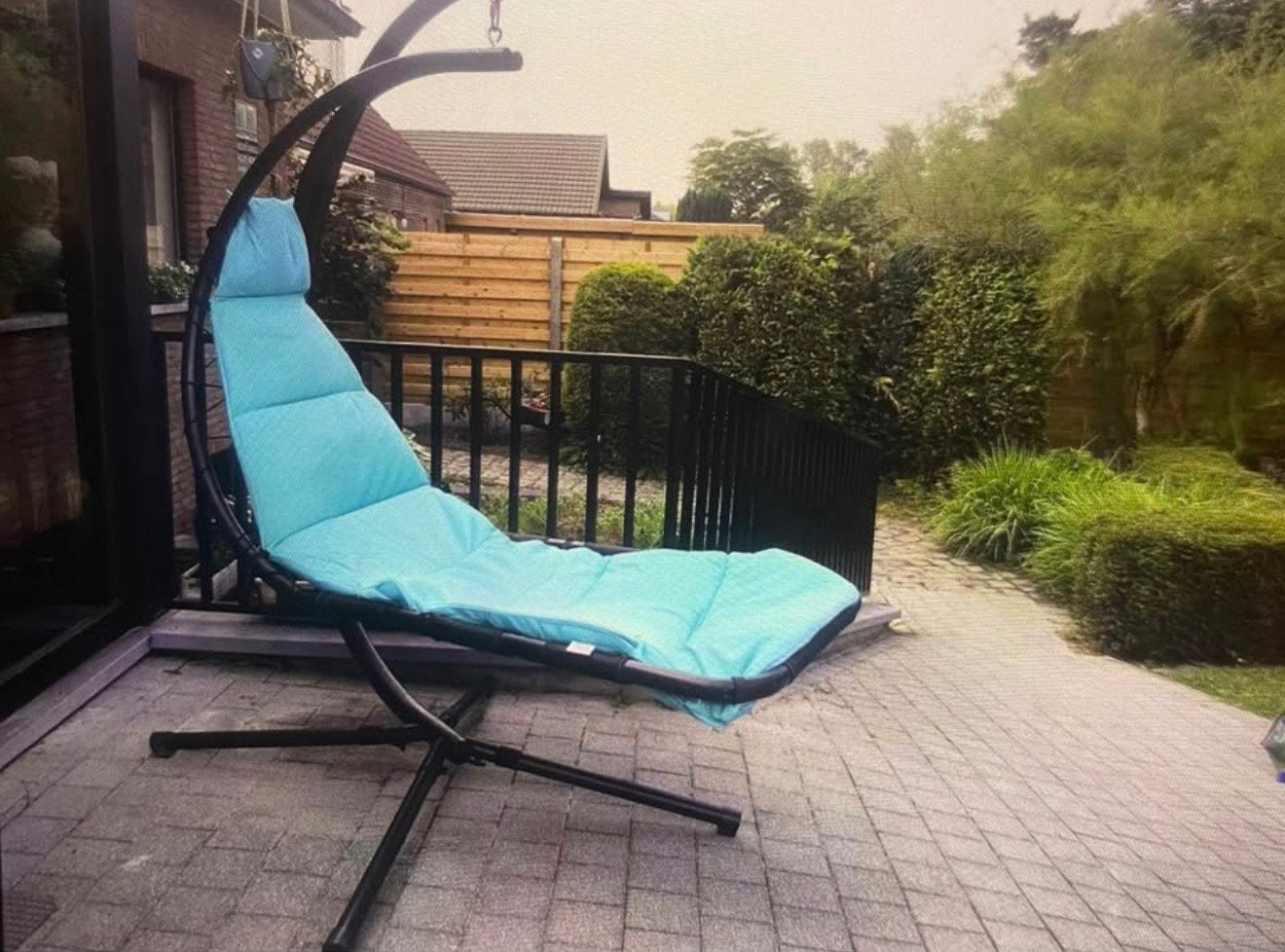 Schommelstoel te koop, Ophalen, Zo goed als nieuw, Buiten