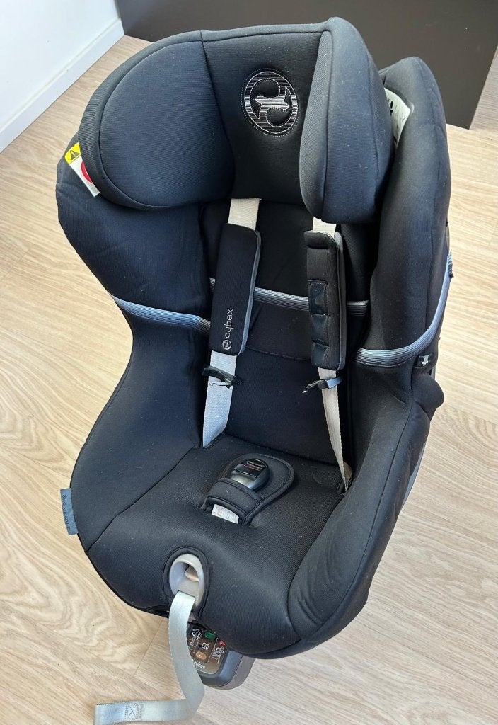 Autostoel CYBEX met sofix base in nieuwstaat, Autres marques, 0 à 18 kg, Mode veille, Comme neuf