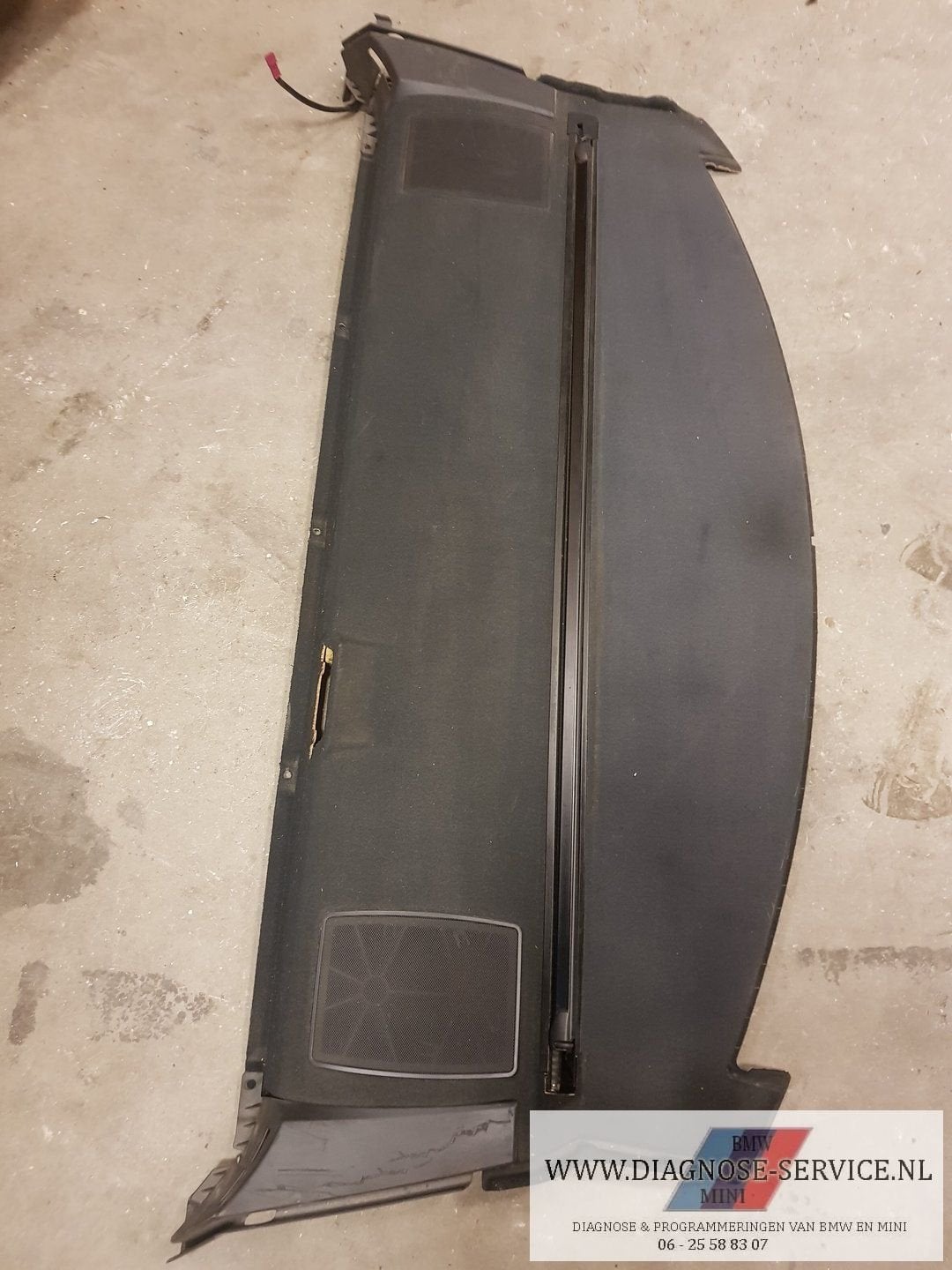 BMW 5er M5 E60 hoedenplank met zonnerollo rollo 5146 7897602, Gebruikt, -, -, Ophalen of Verzenden