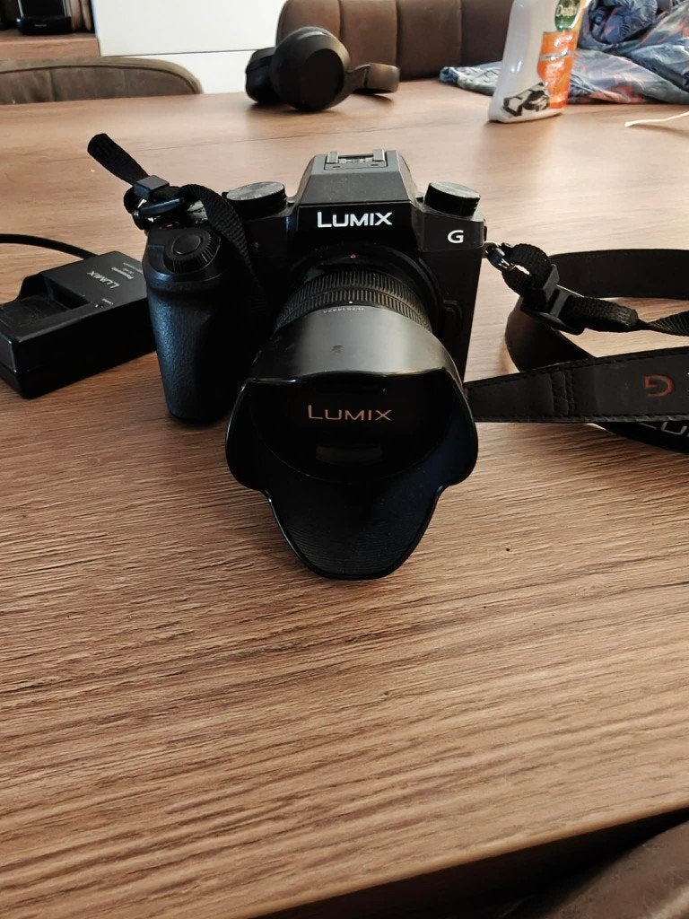 Panasonic Lumix G7, Audio, Tv en Foto, Fotocamera's Digitaal, Ophalen, Panasonic, Lensdop, Zo goed als nieuw