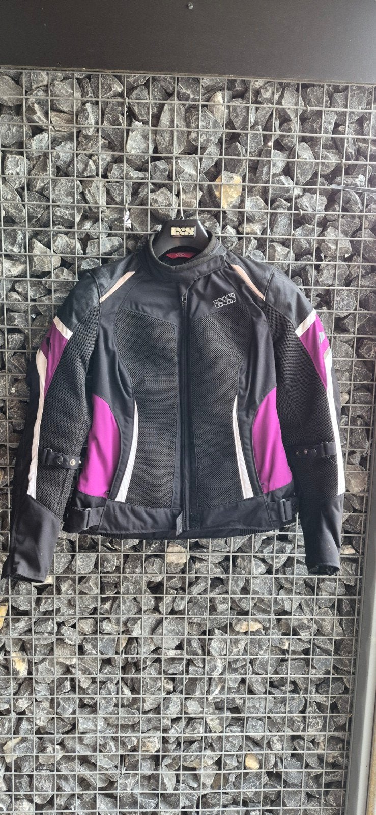 Dames motorjas, kleine maat als nieuw, Motoren, Ophalen, Jas | textiel, IXS, Dames
