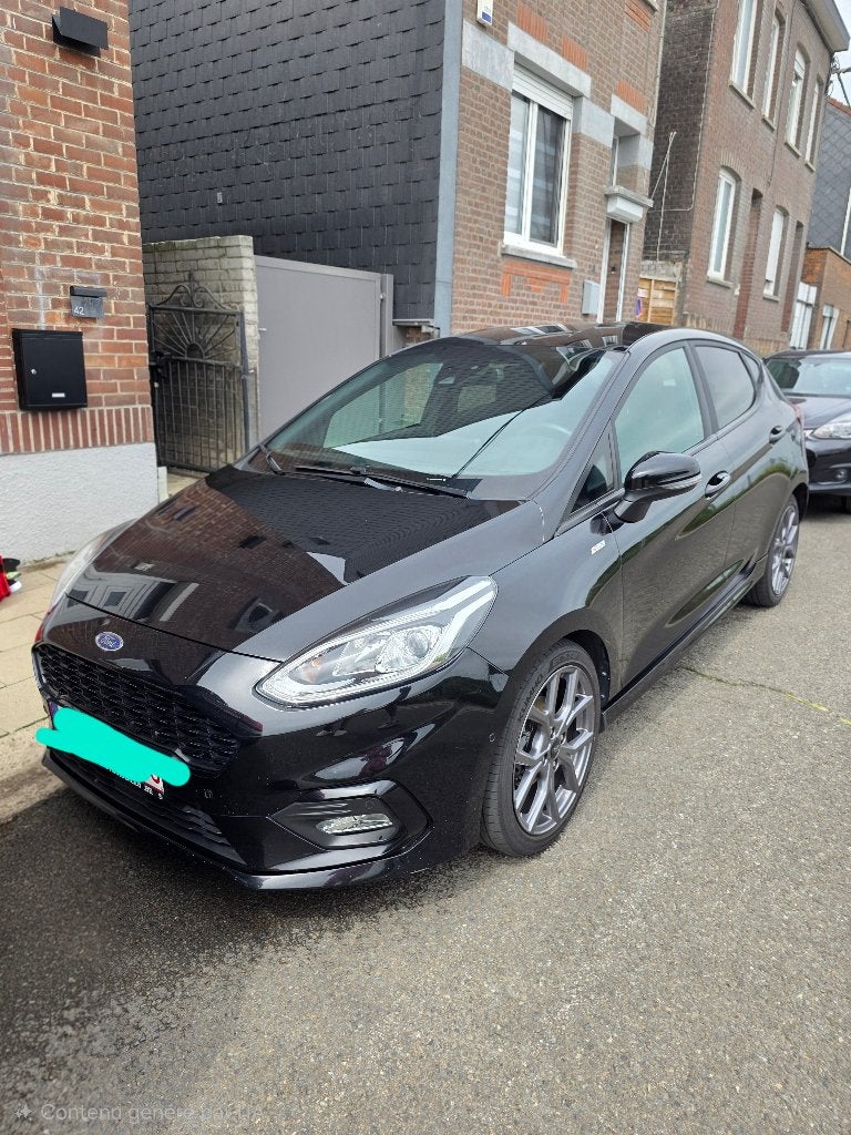 Ford Fiesta ST Line, Auto's, Ford, Euro 6, Zwart, 5 deurs, Particulier