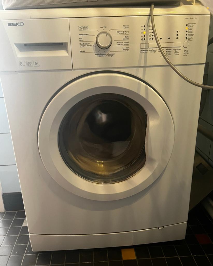 Beko wasmachine energiezuinig- goede staat, Ophalen, Zo goed als nieuw
