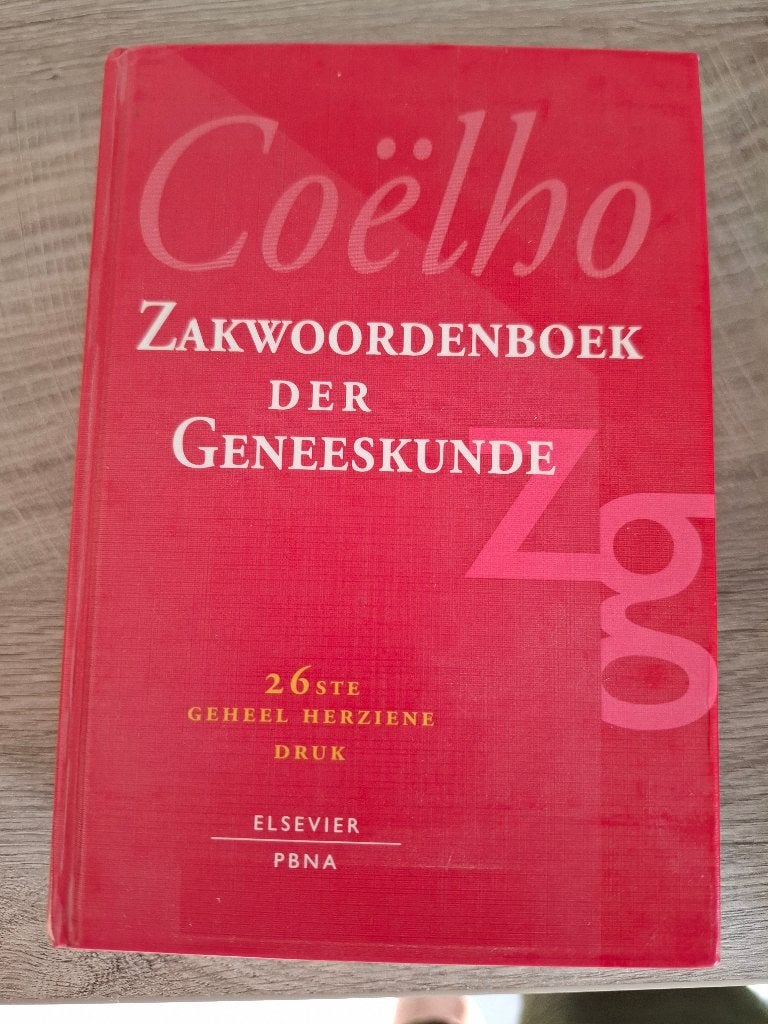 Zakwoordenboek der geneeskunde, Boeken, Ophalen, Zo goed als nieuw, Overige niveaus, Overige vakken