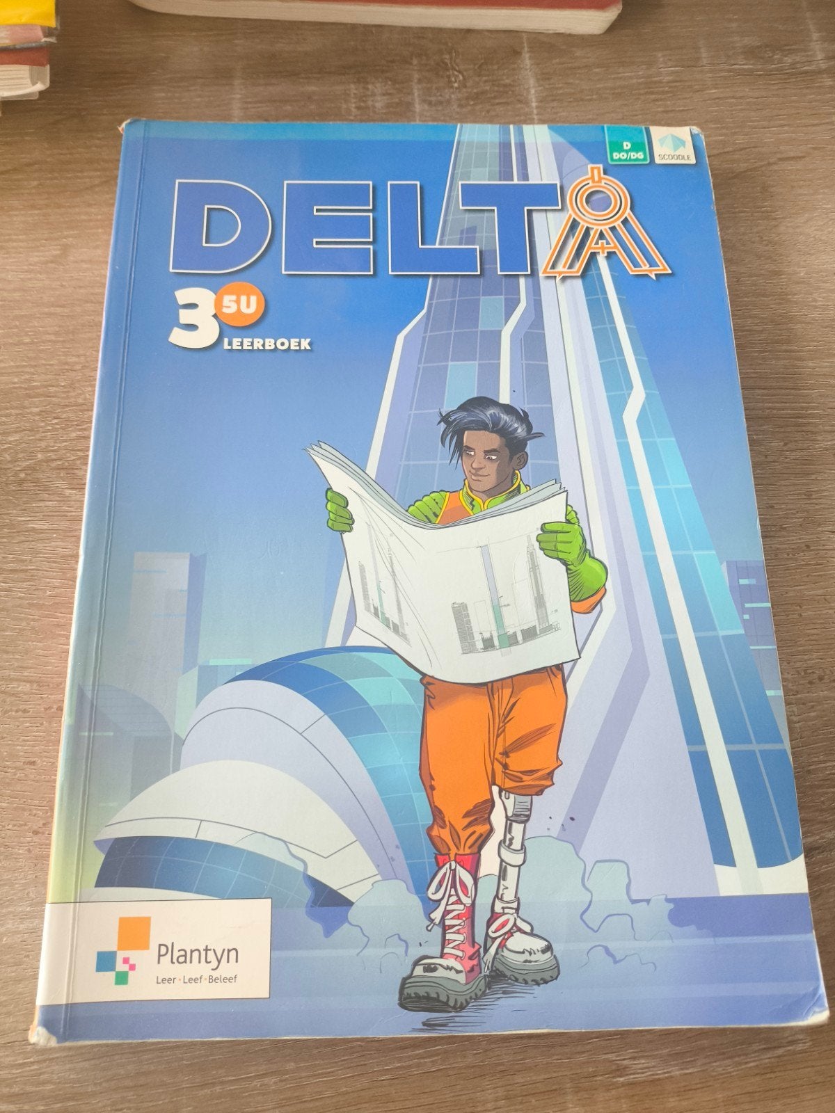 Delta 3 Leerboek - Doorstroomfinaliteit 5u, Ophalen, ASO, Wiskunde A, Ylke Van Dun Greet Hex