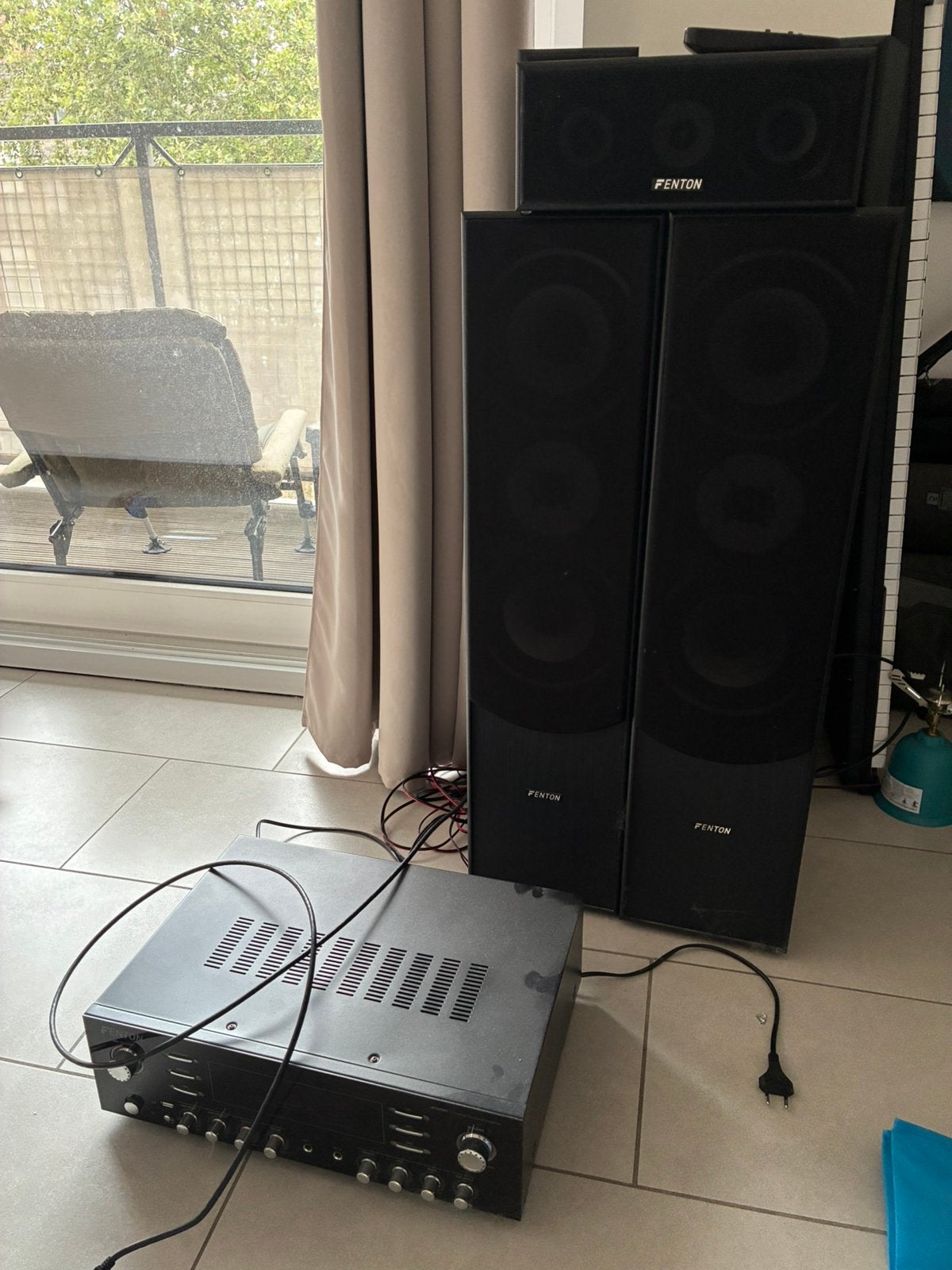 Fenton home cinema set, Audio, Tv en Foto, Stereoketens, Ophalen, Gebruikt