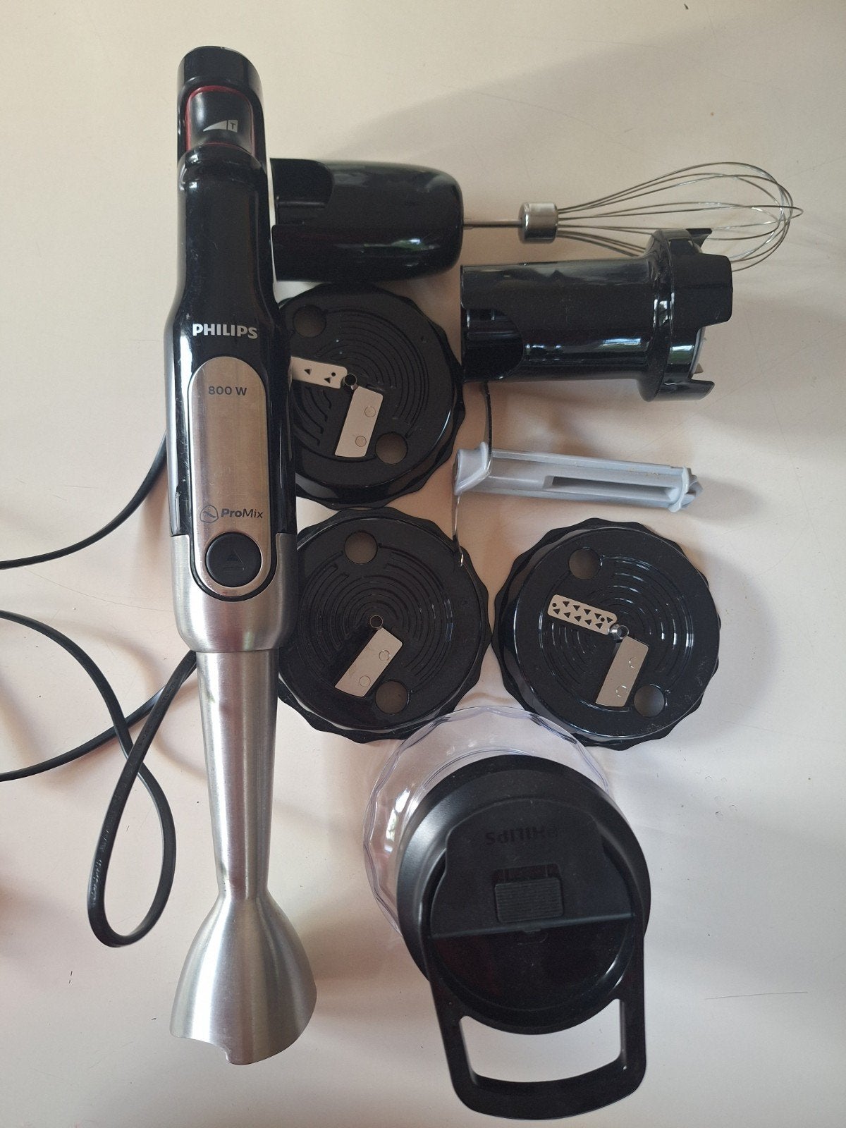 Philips staafmixer 800 watt met accesoires, Elektronische apparatuur, Keukenmixers, Ophalen of Verzenden