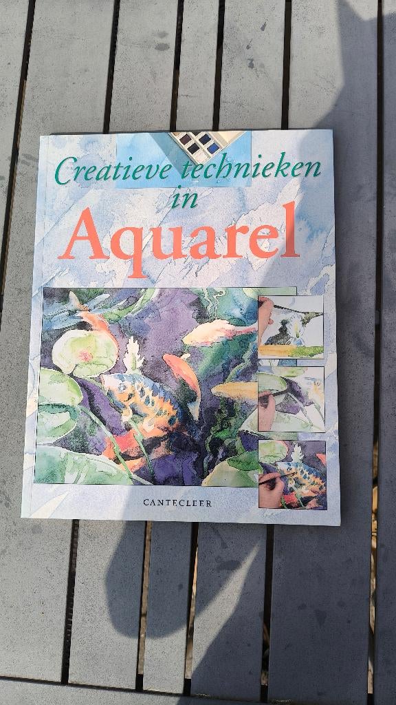 Creatieve technieken in aquarel, Ophalen, Uitgeverij Cantecleer, Zo goed als nieuw, Tekenen en Schilderen