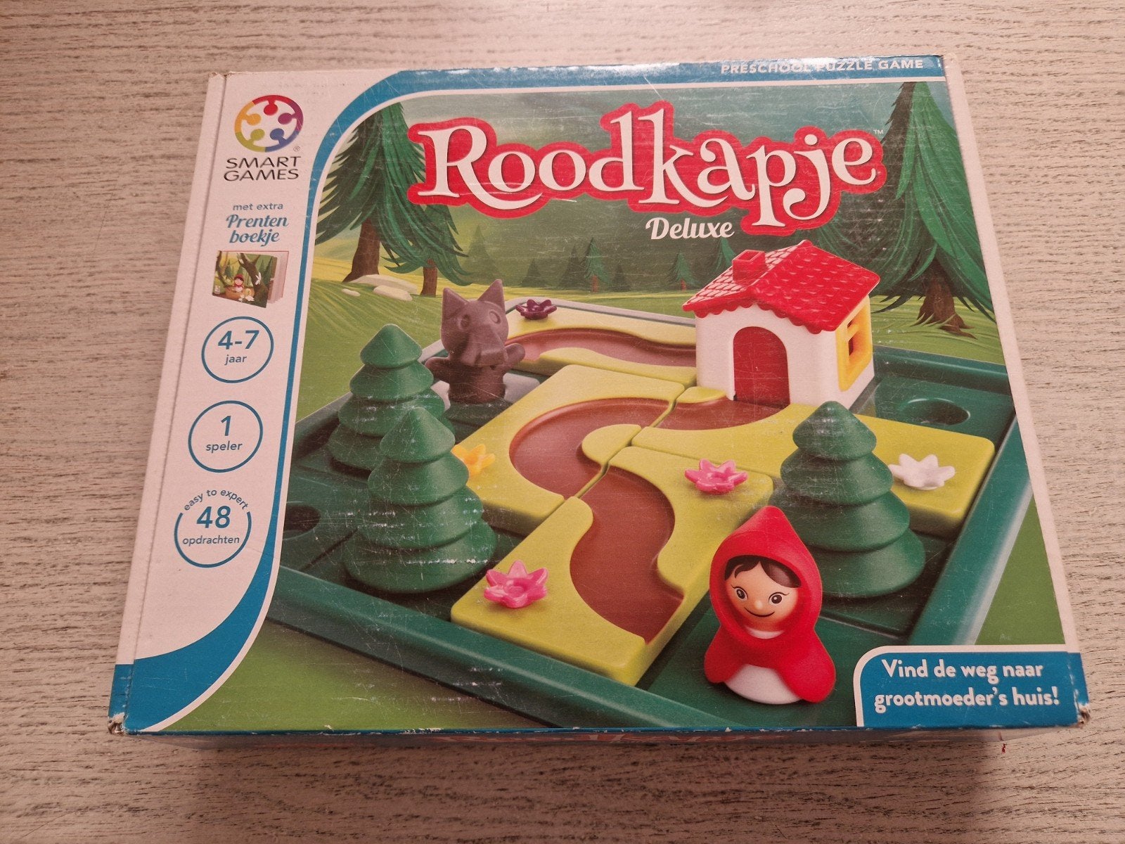 Smartgames Roodkapje Deluxe, Hobby en Vrije tijd, Gezelschapsspellen | Overige, Een of twee spelers, Ophalen, Gebruikt, Smart games