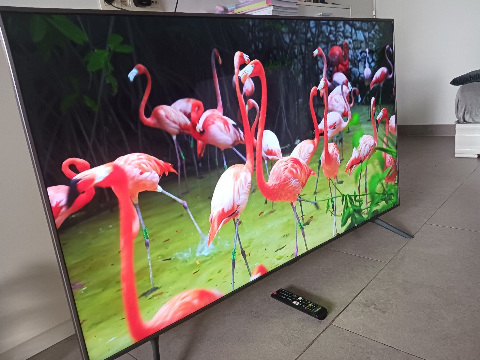 tv smart 4k samsung 55 Inch alles perfect, TV, Hi-fi & Vidéo, Télévisions, Enlèvement, Samsung