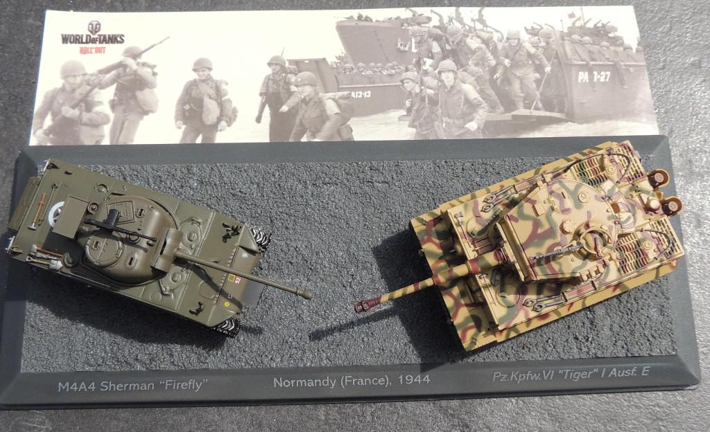 Chars Sherman et Tigre 1/72ième ALTAYA, Hobby en Vrije tijd, Modelbouw | Auto's en Voertuigen, Verzenden, Zo goed als nieuw, 1:50 of kleiner