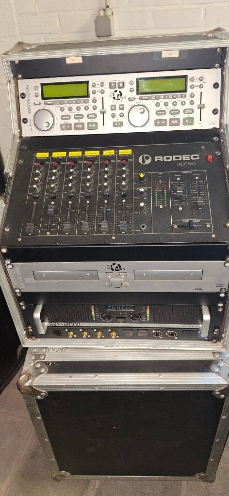 Rodec mengtafel, Ophalen, Gebruikt, Microfooningang