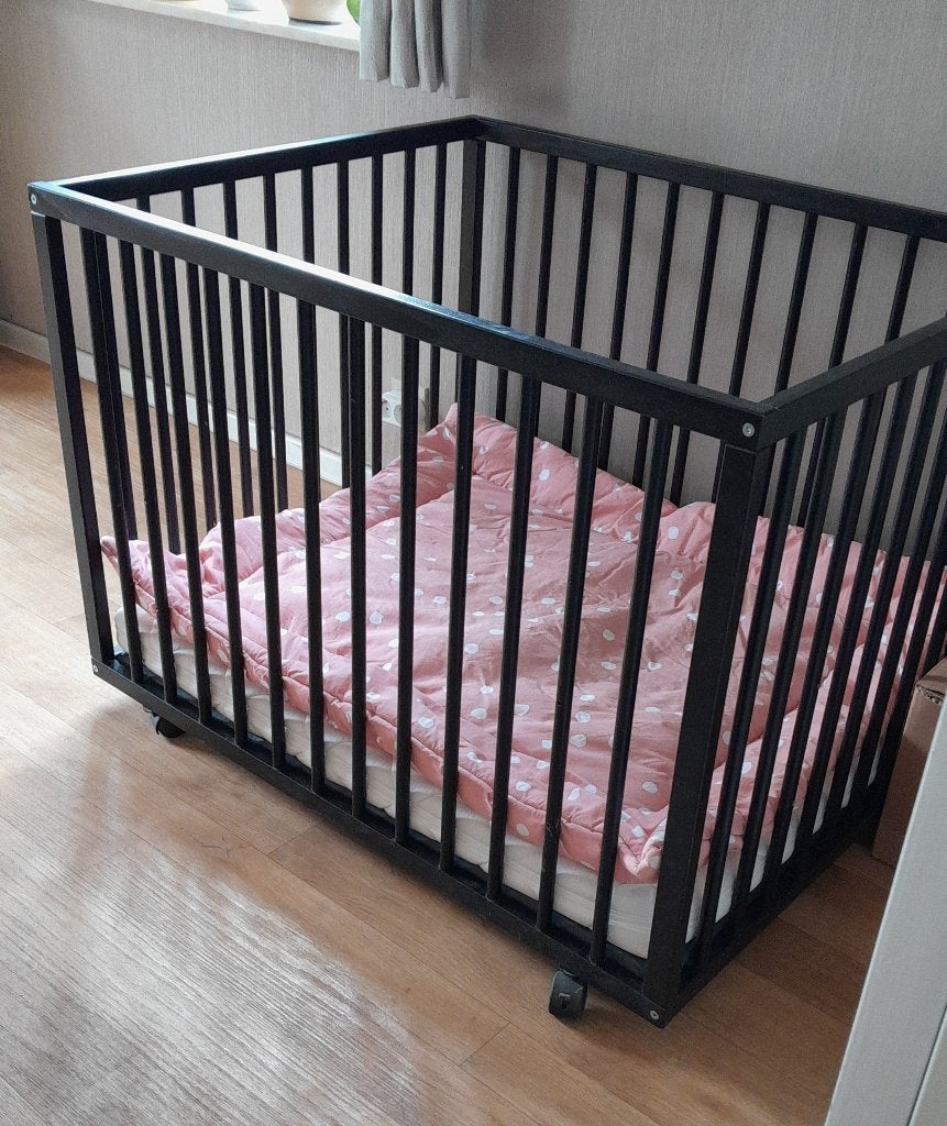 Babypark, Kinderen en Baby's, Babyparken, Ophalen, Gebruikt, Rechthoekig, In hoogte verstelbaar