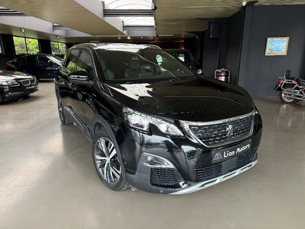 Peugeot 5008 1.5 BlueHDi GT Line*7 Zetels*Panodak*Carplay, Leder en Stof, 3410 kg, Diesel, 5 deurs