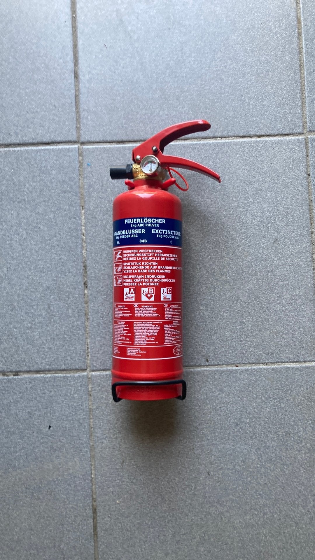 Blustoestel auto 1kg, Ophalen, Nieuw, Brandblusser
