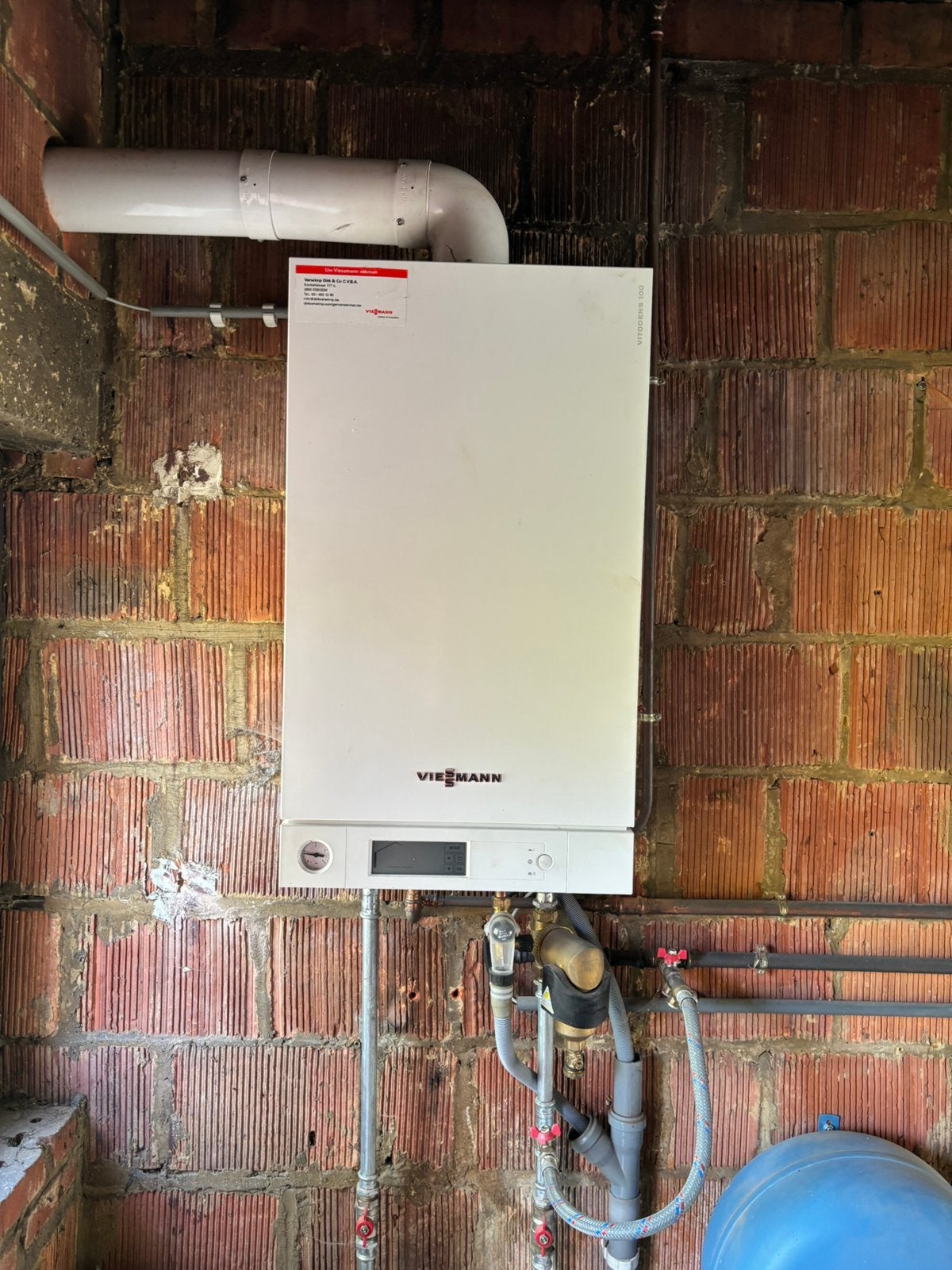 Vitodènes Viessman 100, Bricolage & Construction, Chauffe-eau & Boilers, Boiler, Utilisé, Gaz naturel, 6 à 10 ans