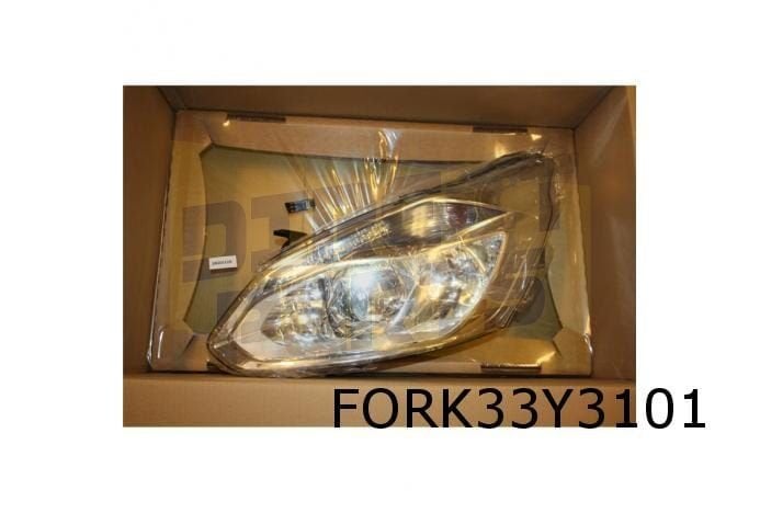 Ford Transit Custom koplamp Links (halogeen/ chrome/dyn. boc, Neuf, -, -, Ford