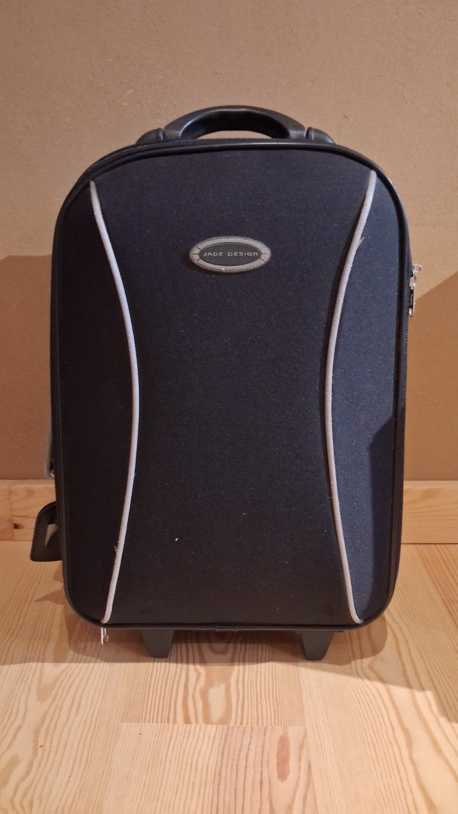 handbagage-trolleykoffer, Handtassen en Accessoires, Koffers, Ophalen, Gebruikt, Zacht kunststof, Wieltjes