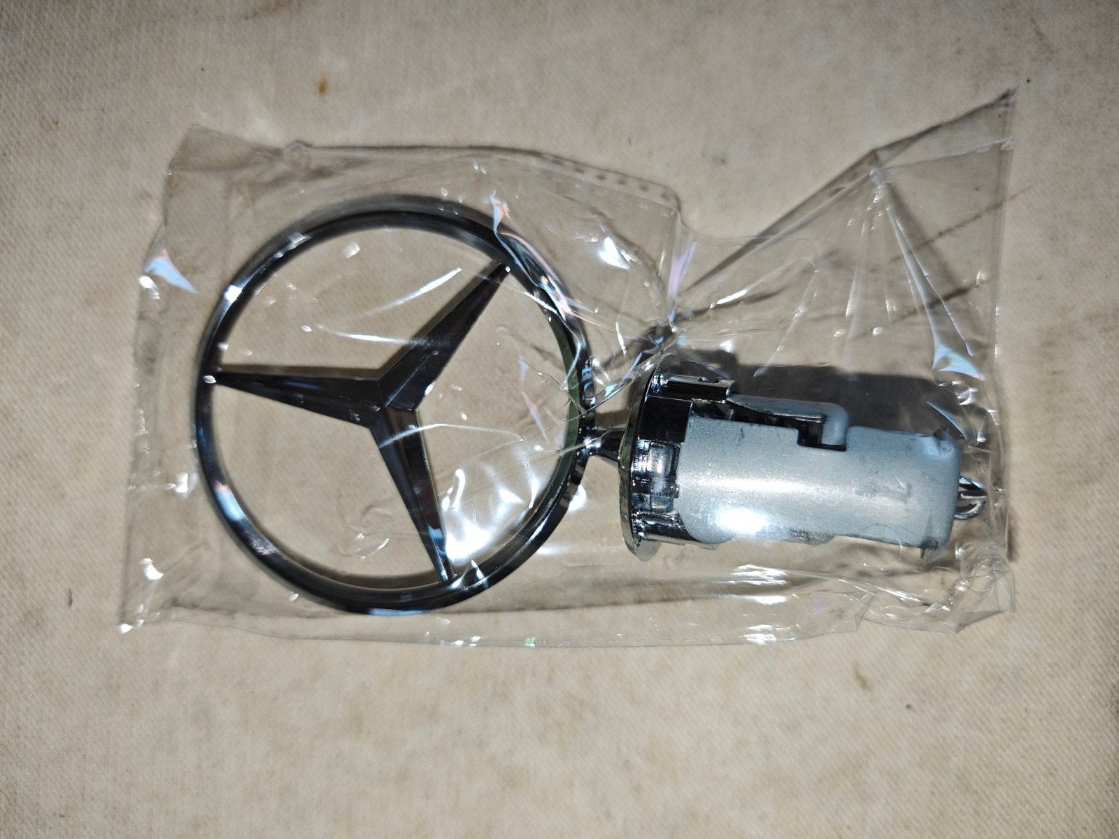 Mercedes w124 w201 190 w126 ster grill star motorkap etoile, Auto-onderdelen, Ophalen