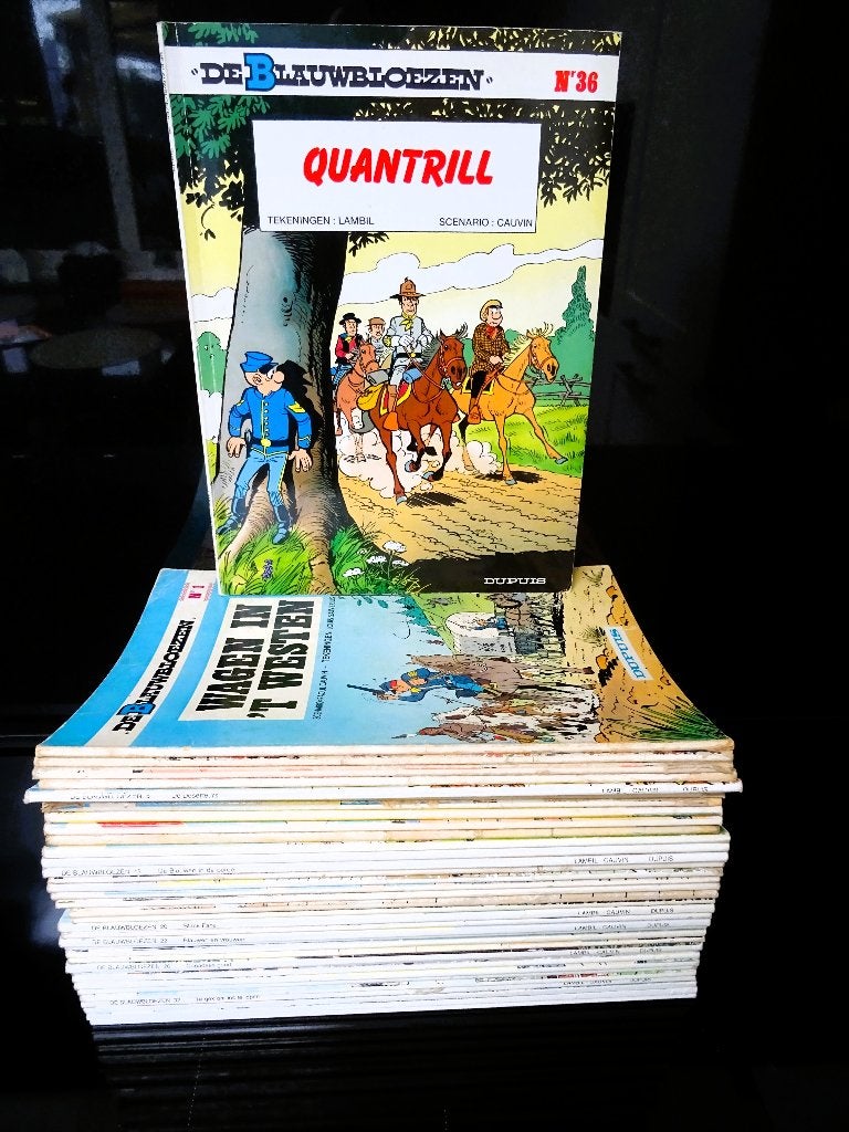 De Blauwbloezen 1 t/m 36, Boeken, Stripverhalen, Ophalen of Verzenden