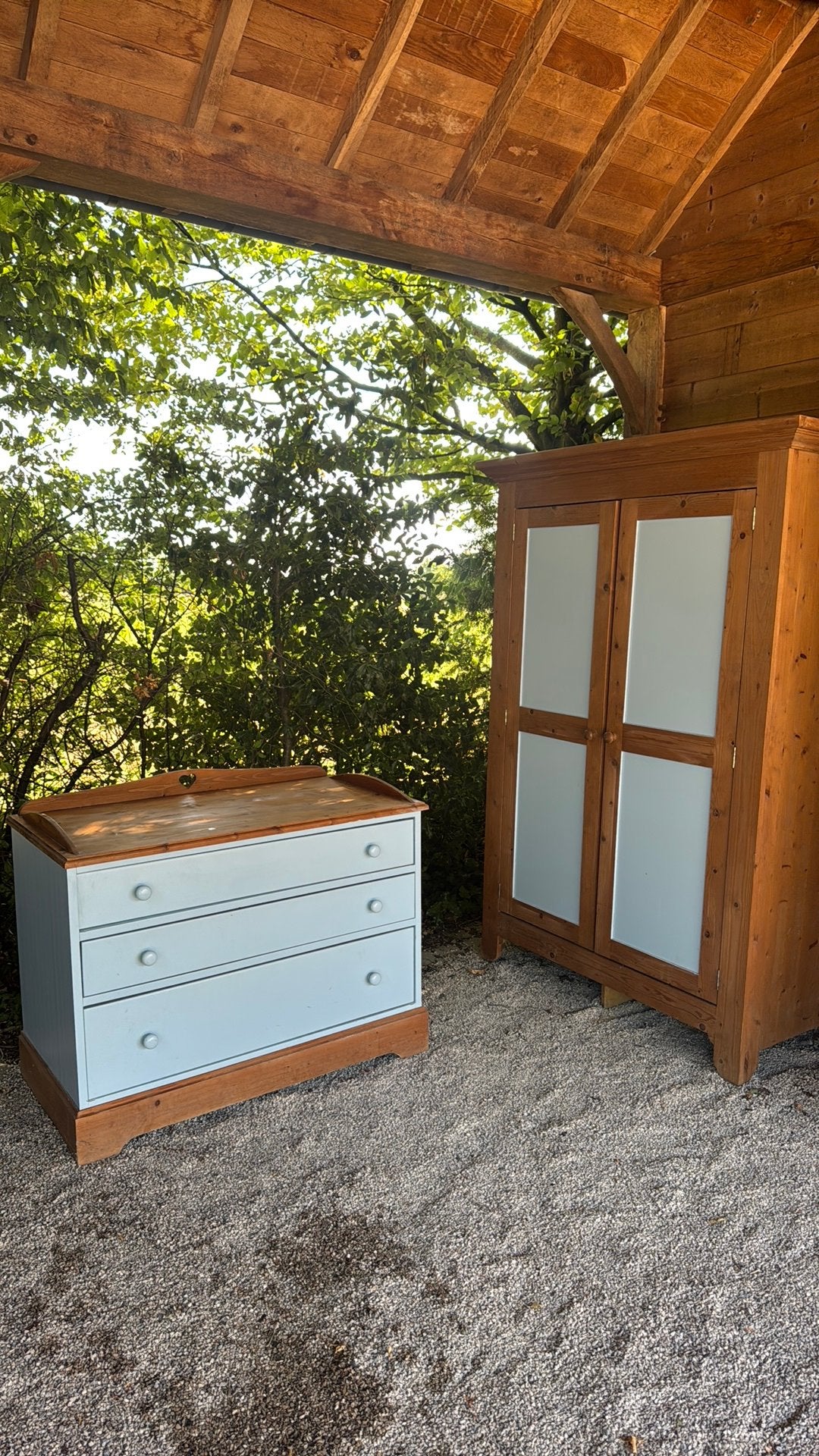 Kinderkamer commode + kast te koop, Ophalen