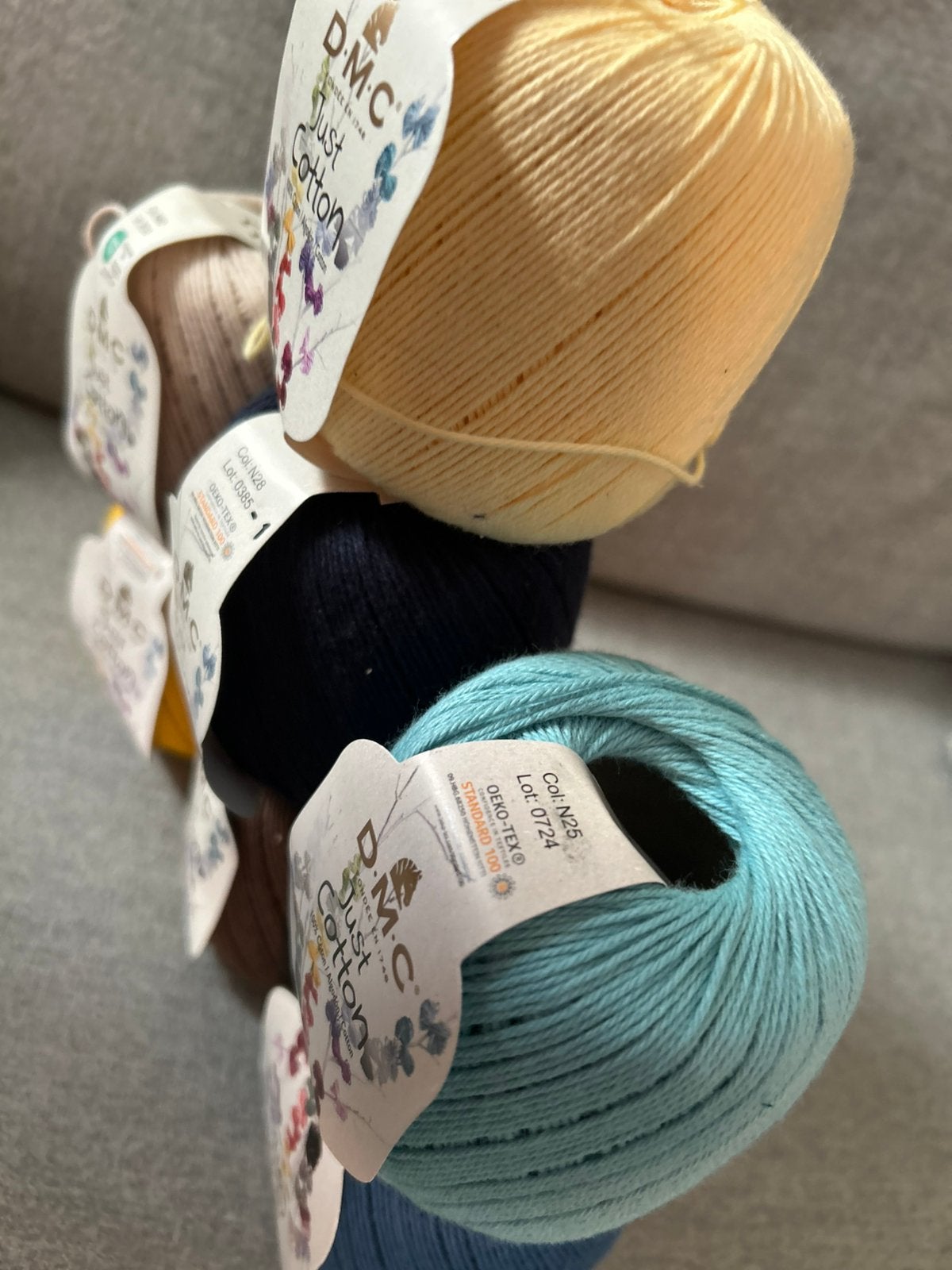 DMC Just Cotton garen - Diverse kleuren, Ophalen, Zo goed als nieuw