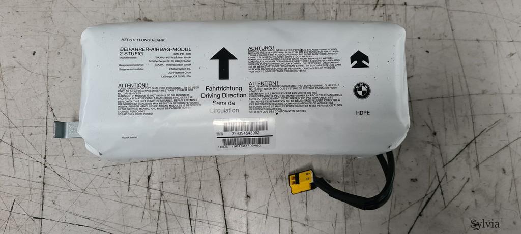 Airbag dashboard Passagier BMW 3 serie E46 6998950, -, Utilisé, -, -